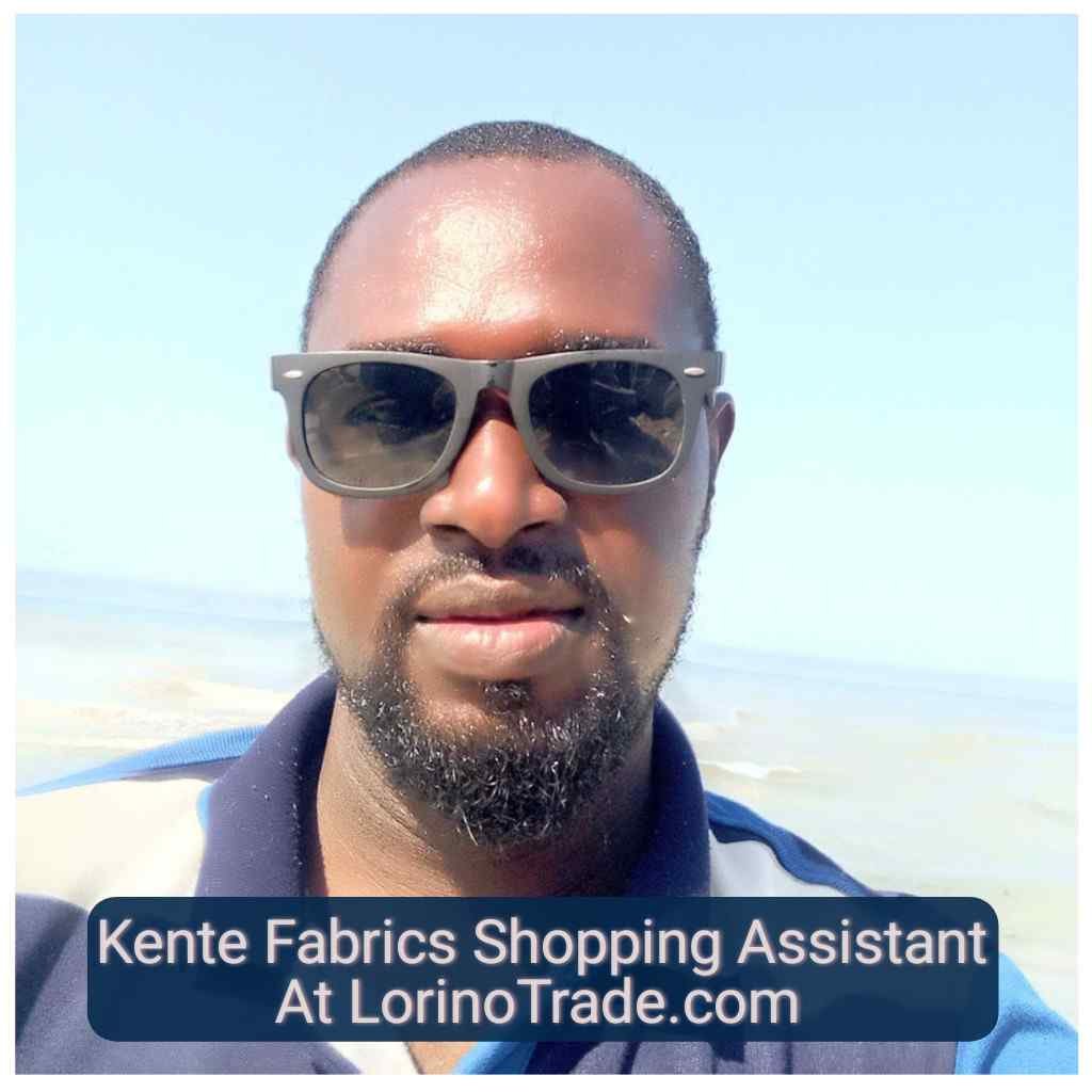 Kente Fabrics Shopping Assistant At LorinoTrade